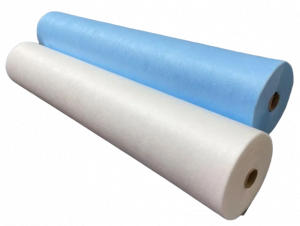 Простыни и салфетки одноразовые нестерильные в рулонах с перфорацией